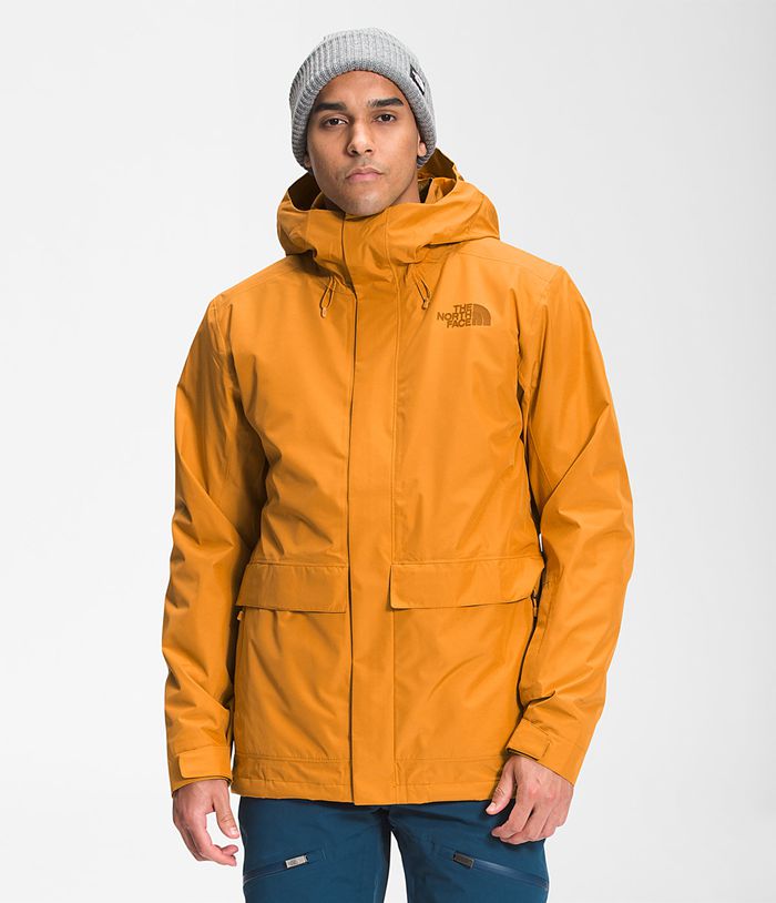 The North Face Winterjas Heren Clement Triclimate® AMSB81690 - Geel